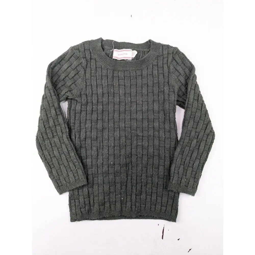 Hopscotch Baby 2 Piece Dark Green Sweater Knit Outfit - Fits 12 Months
